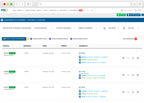 Rate Shopper Painel.